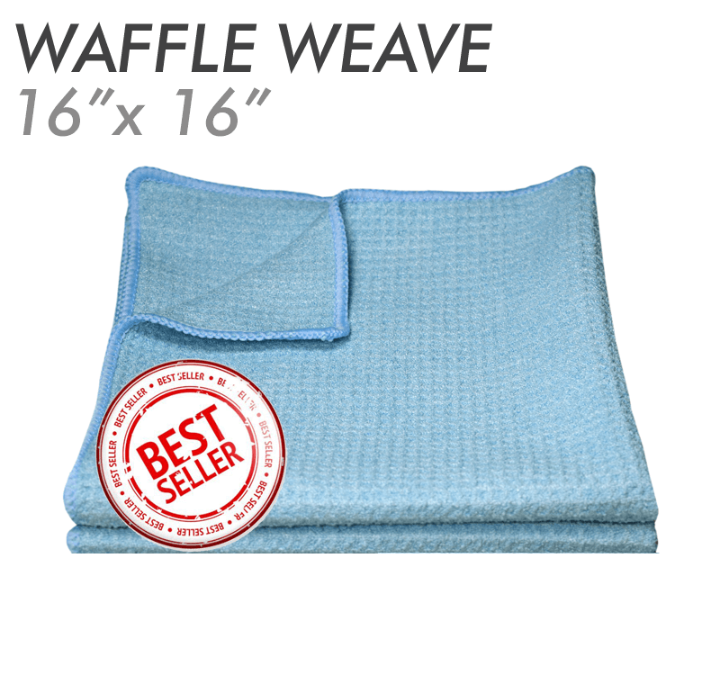Waffle-Weave Towel (16x16)