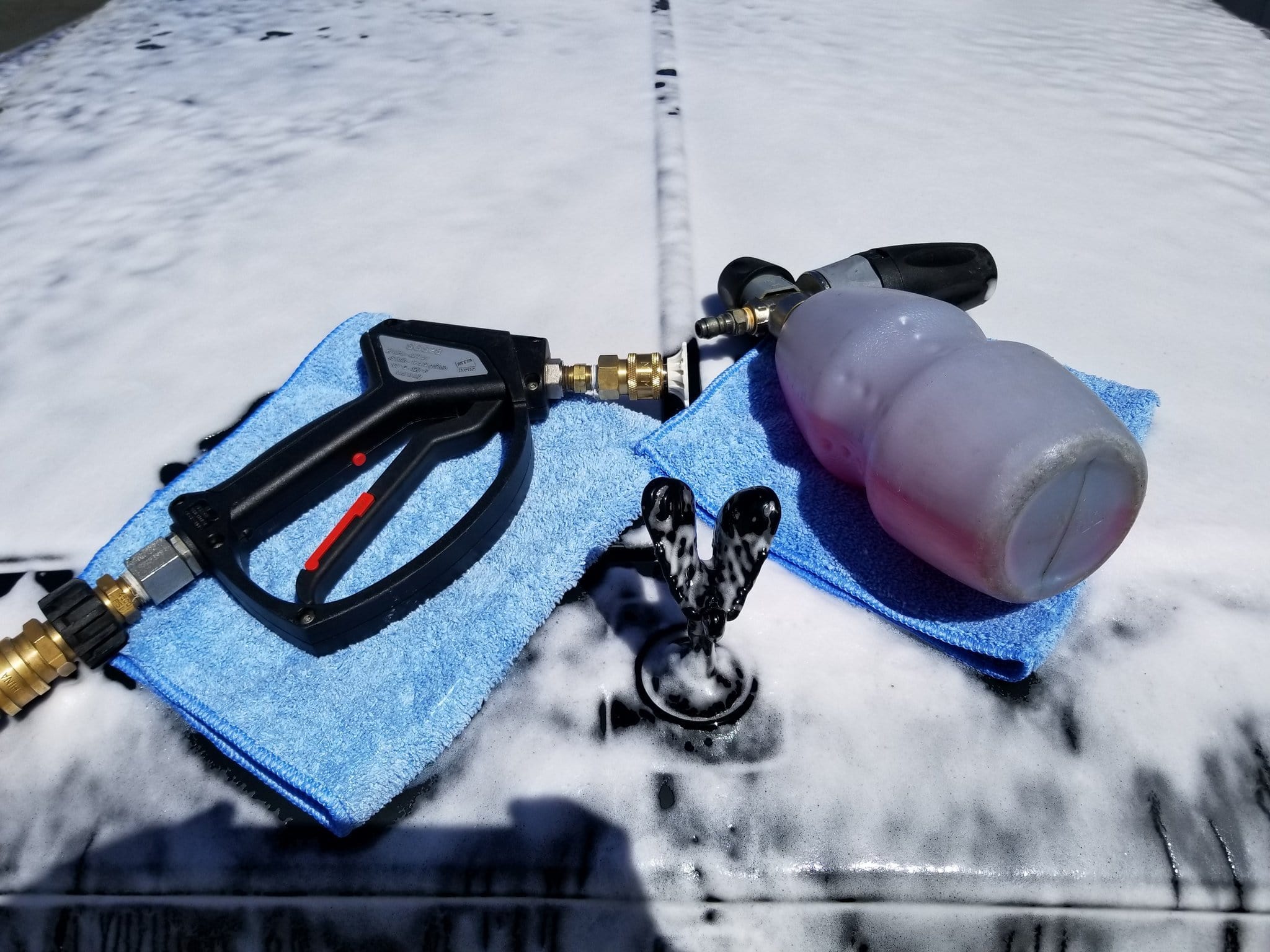 MTM Hydro Spray Gun w Stainless Live Swivel SGS28