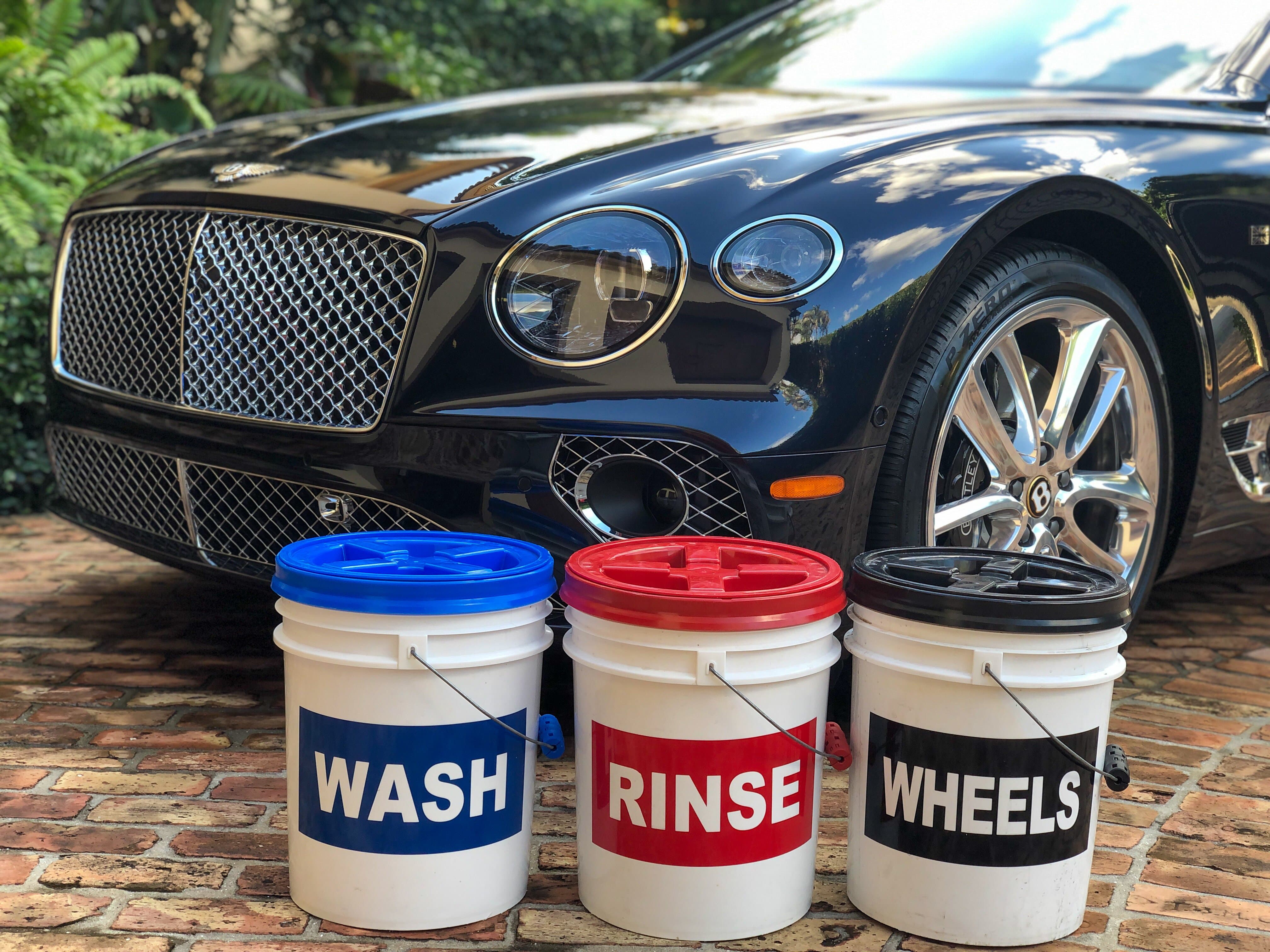 Three Bucket Cleaning System