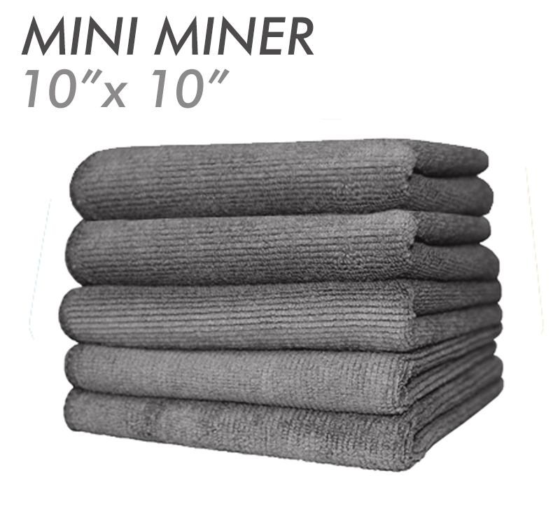 Mini Miner Dual-Pile Utility Towels