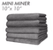 Mini Miner Dual-Pile Utility Towels