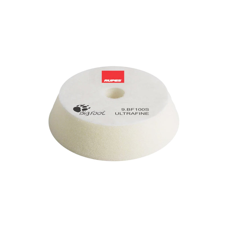 RUPES White/ Ultra Fine 100MM Soft Polish Foam - 4"